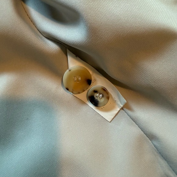 Helmut Lang Light Gray Tailored One-Button Blazer Size 2 – Made in USA - Picture 7 of 7